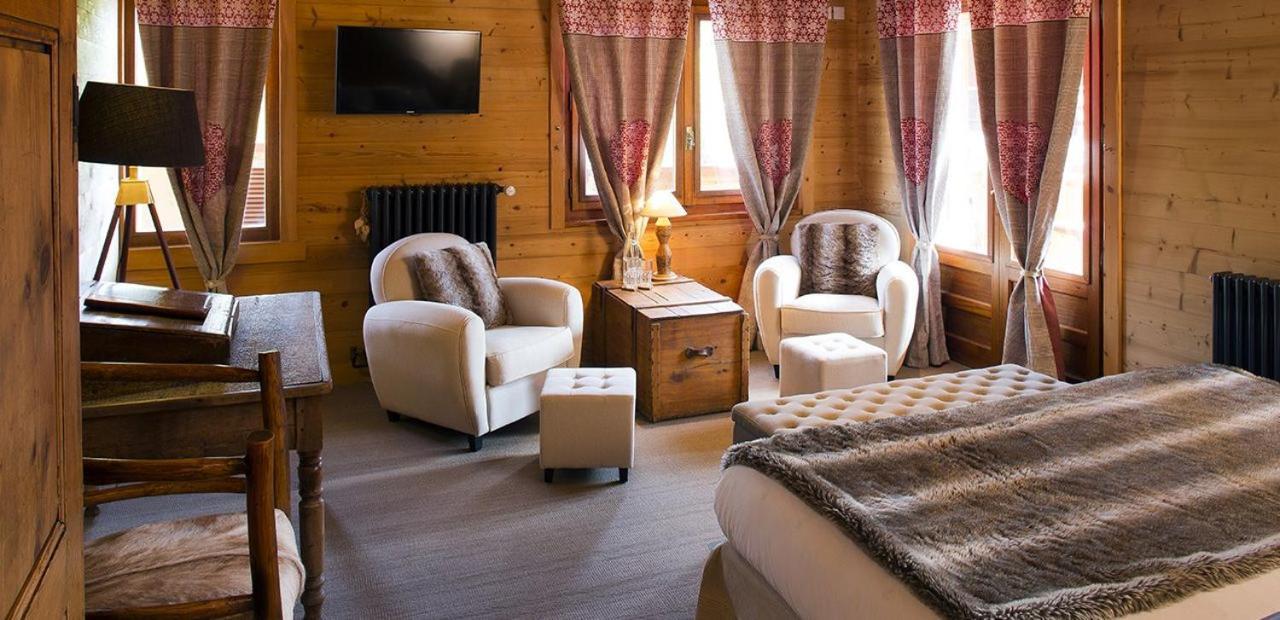 Chalet-Hotel Les Cimes Le Grand-Bornand Eksteriør billede