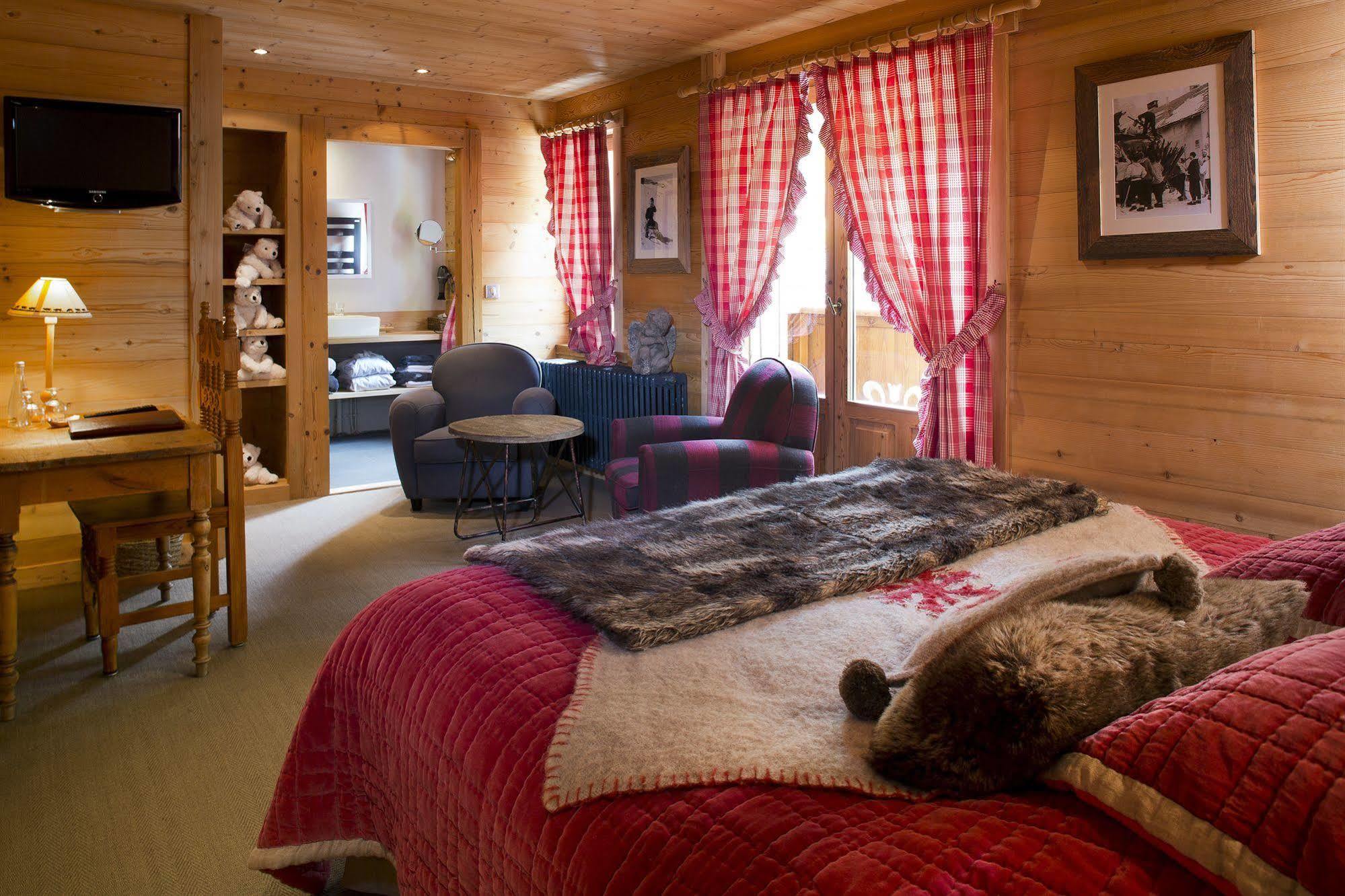 Chalet-Hotel Les Cimes Le Grand-Bornand Eksteriør billede