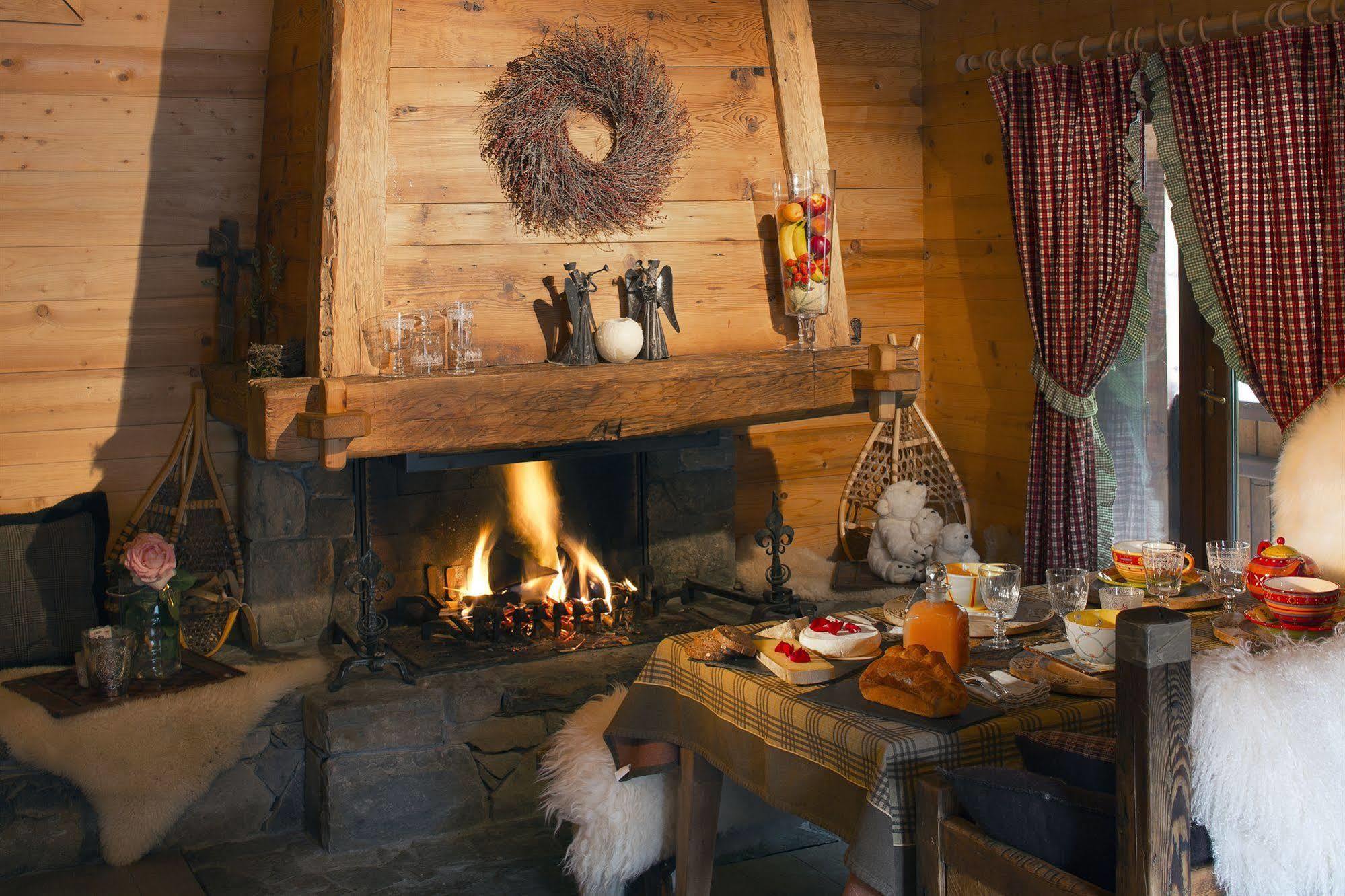Chalet-Hotel Les Cimes Le Grand-Bornand Eksteriør billede