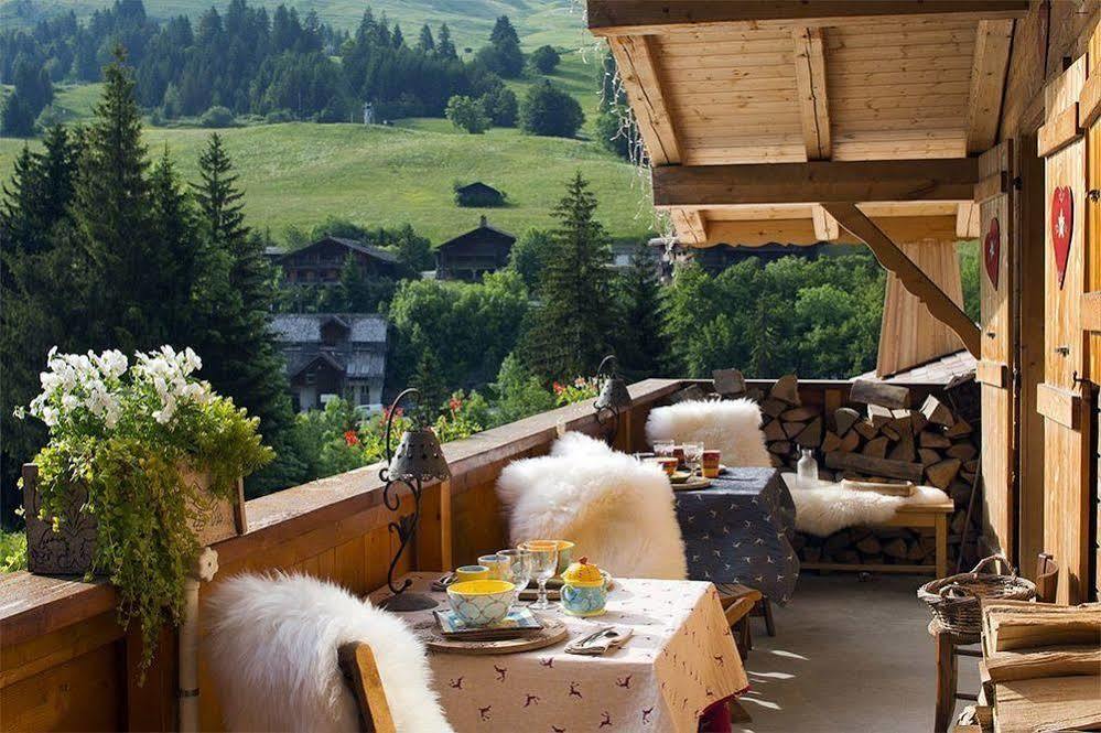 Chalet-Hotel Les Cimes Le Grand-Bornand Eksteriør billede