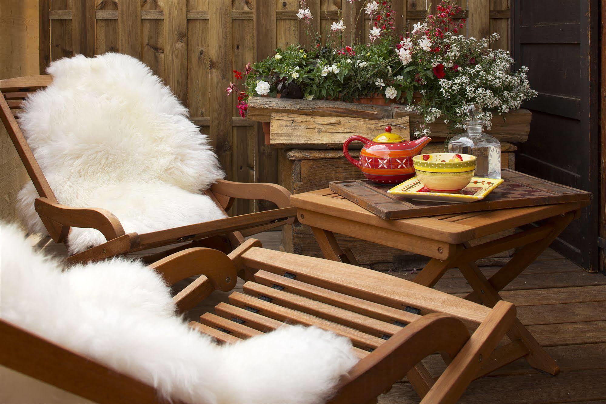Chalet-Hotel Les Cimes Le Grand-Bornand Eksteriør billede